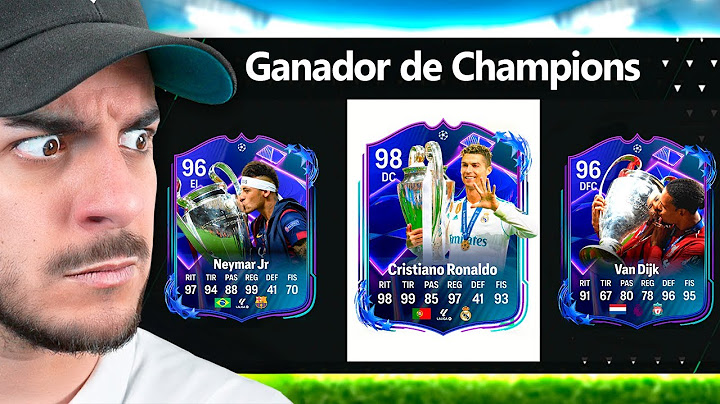 Fut Draft pero Solo Ganadores de La Champions League