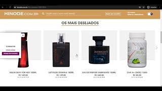 Como acessar e personalizar o link da loja virtual Hinode