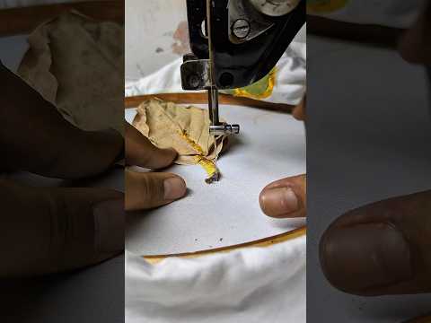 Embroidery On Three Dry Leafs ASMR#embroidery #leafart #art #handembroidery thumbnail