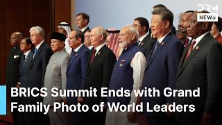 FINAL Family Photo: Modi, Xi, Putin & World Leaders Close BRICS Summit | DRM News | AC1F