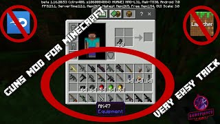 How to download guns mod in Minecraft | No block launcher & zip file needed | Very easy trick screenshot 4