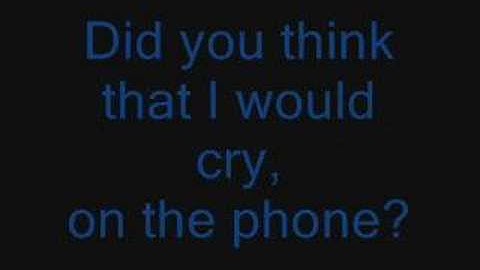 All American Rejects - Swing Swing [WITH LYRICS]