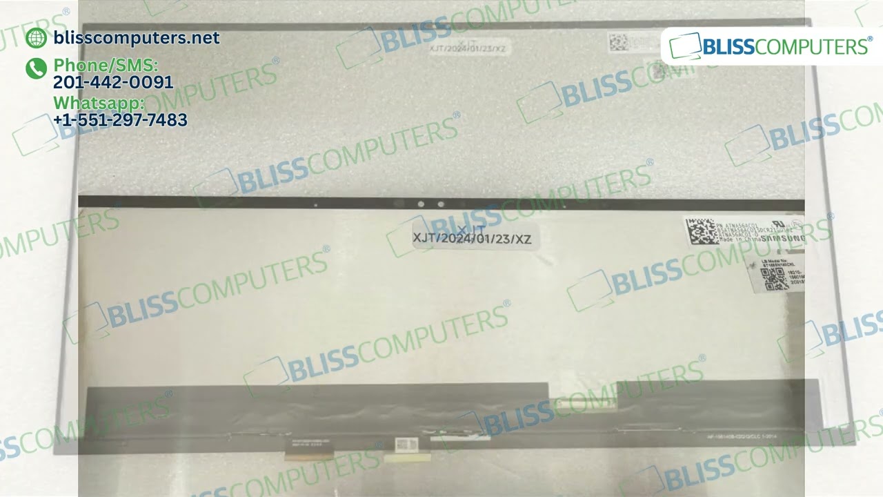 Replacement Asus Zenbook Pro UP6502ZD 15.6" AMOLED 2880x1620 Touch Screen Assembly 40pin 