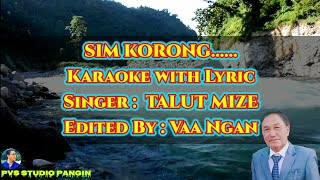 Download Lagu Sim Korong | Karaoke With Scrolling Lyric Video || MP3