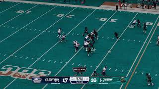 CF27 LEAGUE WEEK 5 COASTAL CAROLINA  @ GA. SOUTHERN