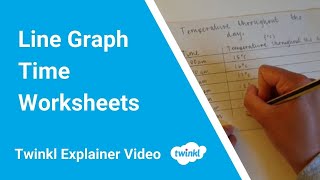 Line Graph Time Worksheets