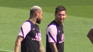 Messi Trains With Psg Ahead Of Strasbourg Clash