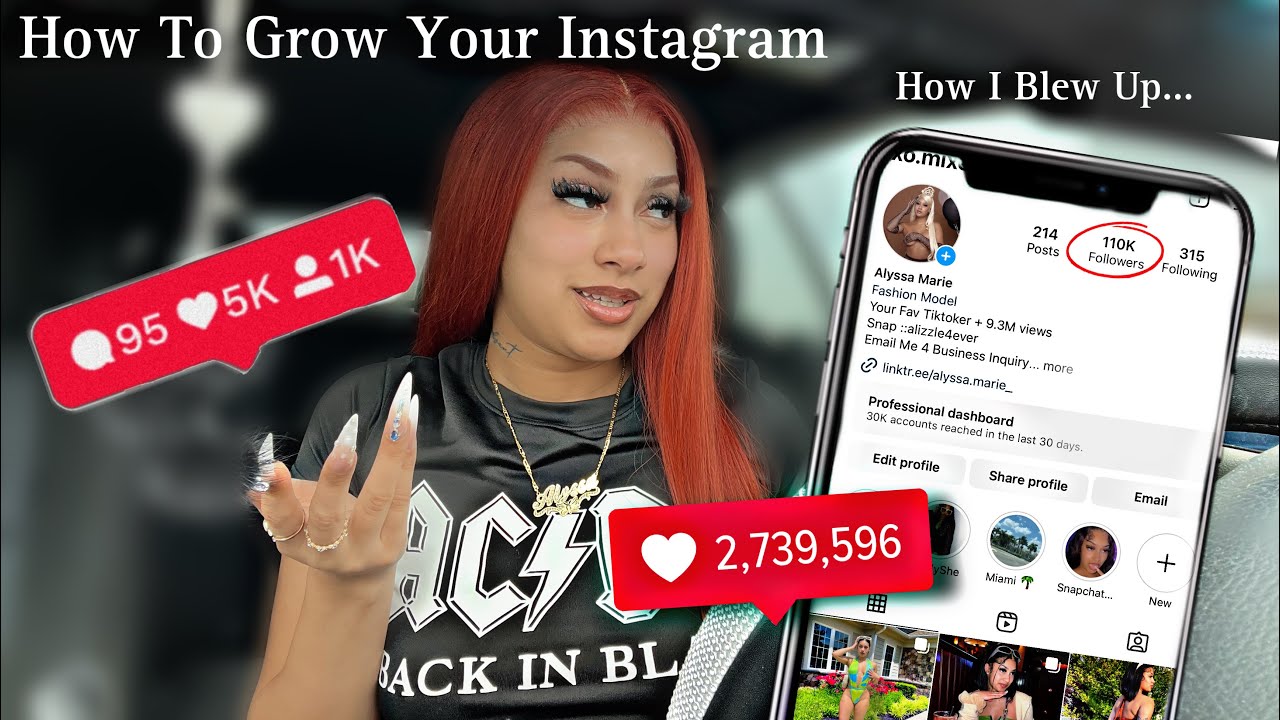 HOW I BLEW UP ON INSTAGRAM + HOW TO GAIN 50k FOLLOWERS FAST IN 2023 ...