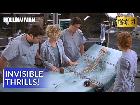 HOLLOW MAN | Mysterious Laboratory Secrets | Hollywood Movie Scenes | Horror Scene