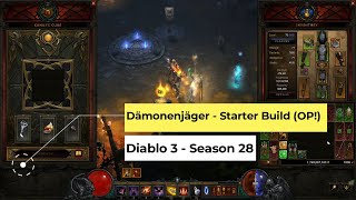 Diablo 3: Dämonenjäger hat den besten Starter Build in Season 28 (OP!)