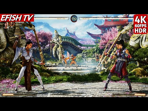 Ashrah vs Li Mei (Hardest AI) - Mortal Kombat 1 | 4K 60FPS HDR