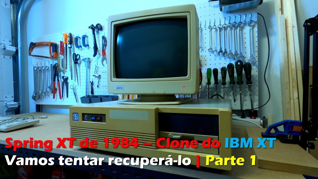 Clone do IBM XT de 1984 - Vamos tentar recuperá-lo - Parte 1 - YouTube