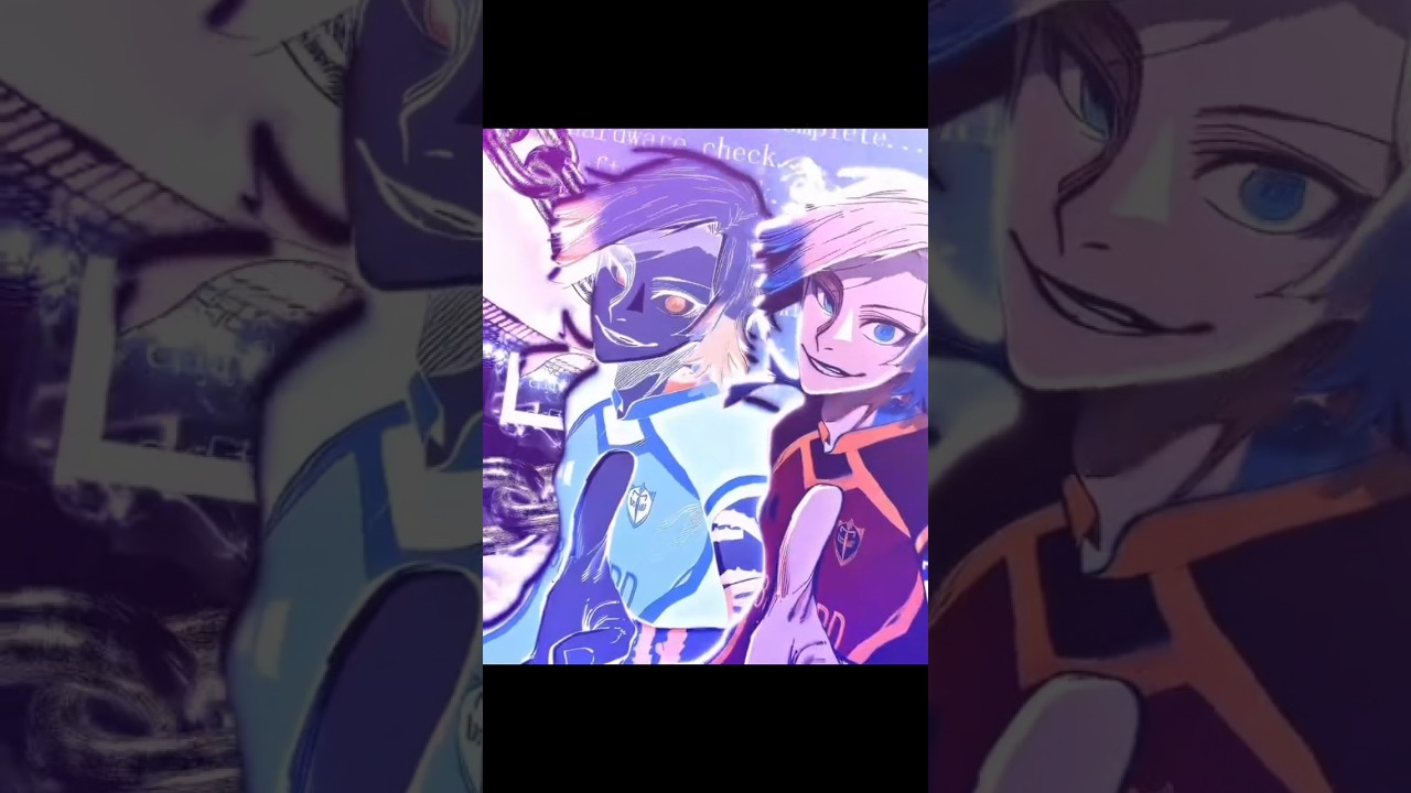 Only the strongest survive in Blue Lock! 💀⚽ 