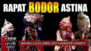 Rapat Bodor Astina DIna Lakon Bambang Pawana Aji Wayang GolekAsep Sunandar Sunarya