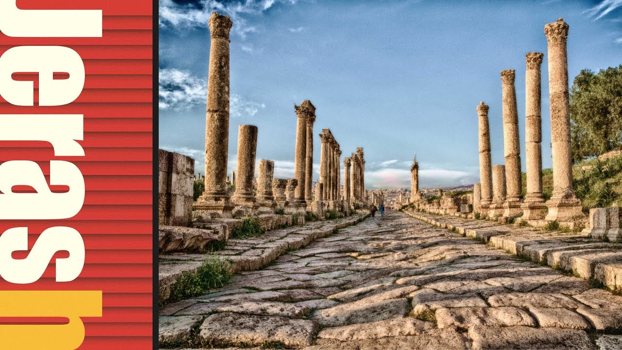 【約旦Jordan】＃2 走進「羅馬之外的羅馬」-傑拉什 4K│晴天旅遊