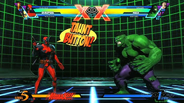 Ultimate Marvel vs. Capcom 3 Taunt Montage (PS3, Xbox 360)