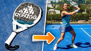 La MEJOR PALA de PÁDEL de MARTITA ORTEGA - adidas AdiPower Light 3.0 -  YouTube