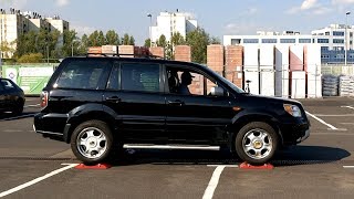 SLIP TEST - Honda Pilot 3.5 V6 VTEC 4WD VTM-4  -  @4x4.tests.on.rollers