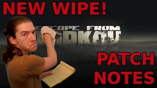 Patch Notes for the Wipe | Escape from Tarkov 0.12.12.30 Update Review