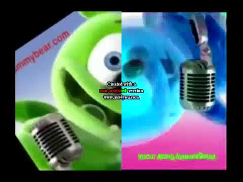 Klaskyklaskyklaskyklasky Gummy Bear in Split Slow Voice