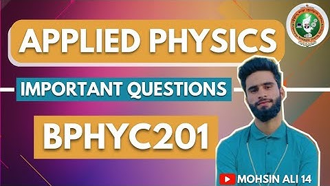 Applied Physics For Civil Engineering Vtu||BPHYC102/202 Imp.Questions✌️💯