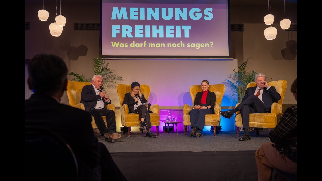 Meinungsfreiheit – Was darf man noch sagen? | PolitTalk aus MünchenWie frei ist unsere Debatte noch?