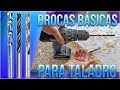 TIPOS de BROCAS para TALADRO ¿Qué broca usar para cada material?