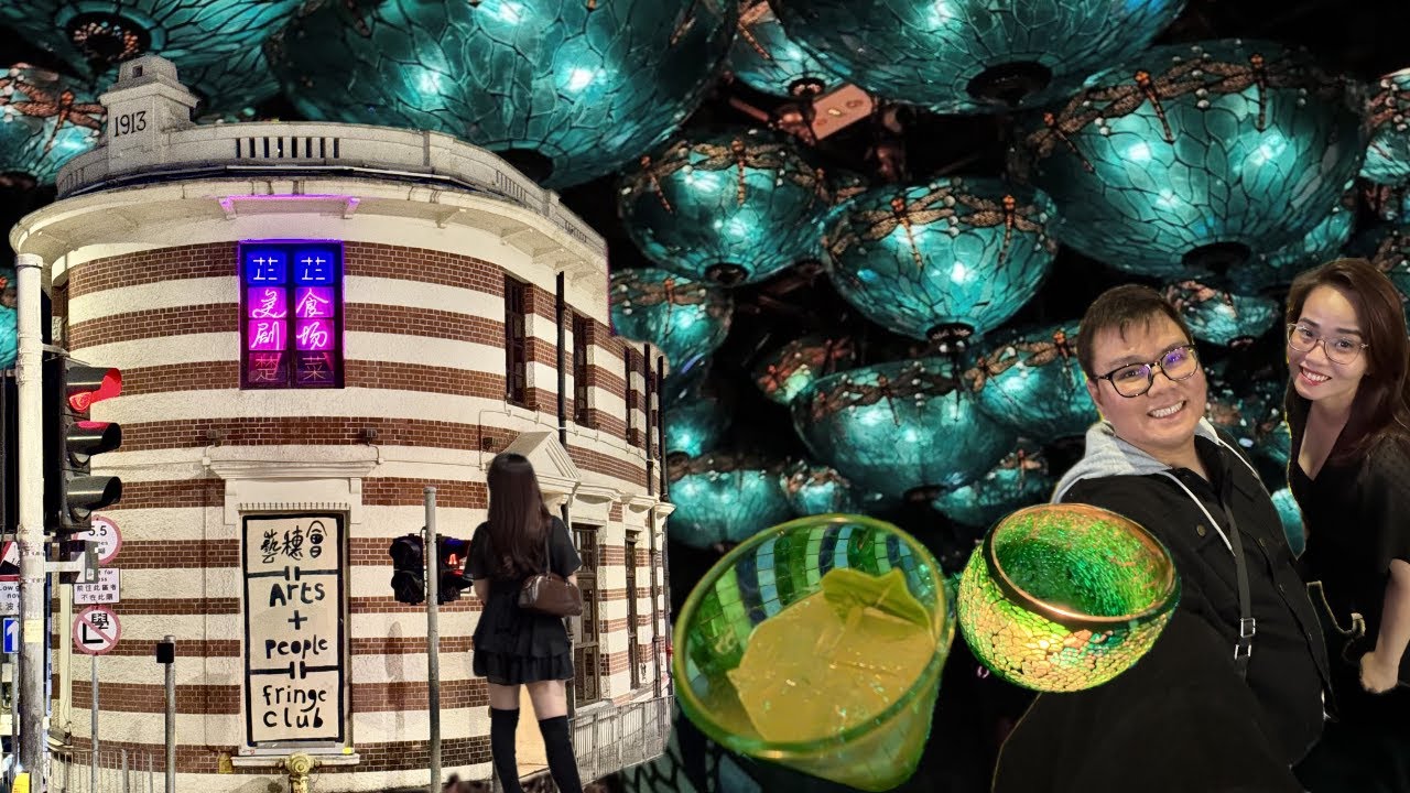 Hong Kong Vlog 1 | Dragon Fly Bar Central 🇭🇰