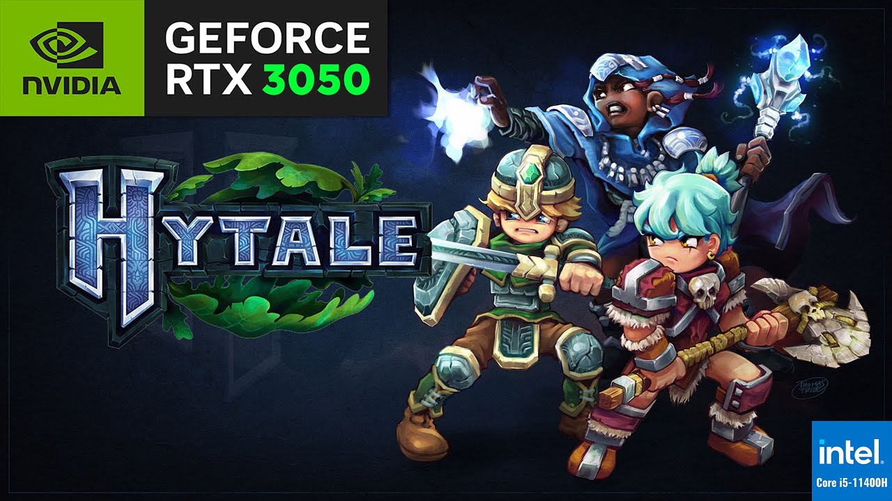Hytale | RTX3050 LAPTOP | 4GB VRAM | I5 11400H