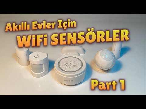 Wİ-Fİ Sensörleri Deneyimledik! S-Link Wifi Siren & Wifi Hareket Sensörü & Wifi Kapı Pencere Sensörü