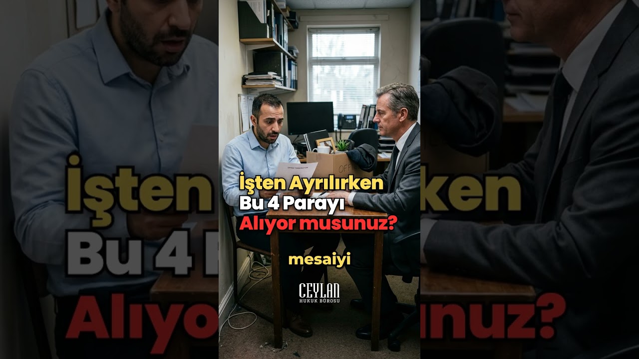 İşten Ayrılırken Bu 4 Parayı Alıyor musunuz?