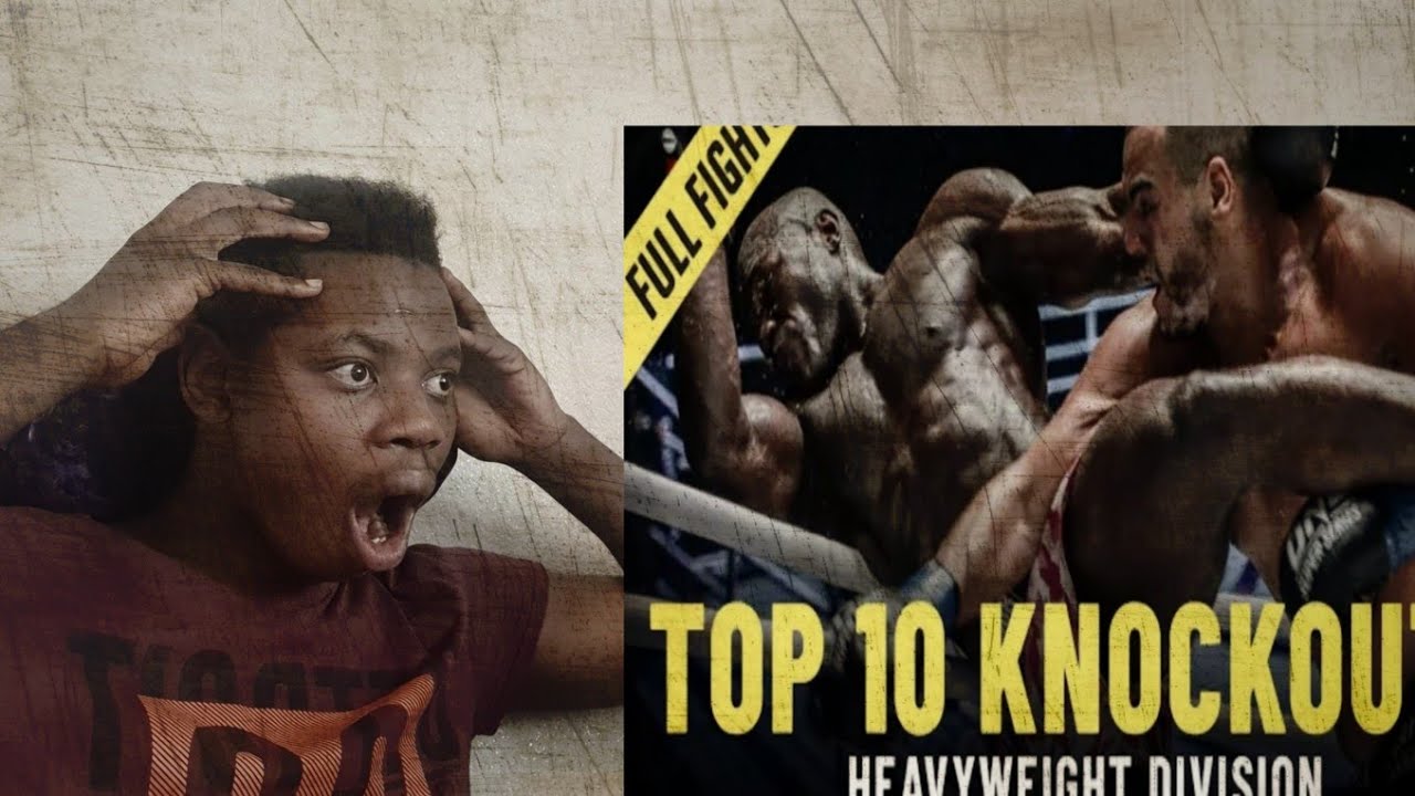 Reaction UFC Top 10 Heavyweight Knockouts | ONE Full Fights - YouTube