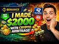 How I Make $1,000 Daily With Crypto Arbitrage (Step-by-Step Guide) #cryptoarbitrage