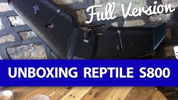 [FULL VERSION] 📦 UNBOXING: Reptile S800 Sky Shadow EPO Flying Wing