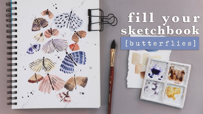 5 Ways to Use Fineliners in Your Sketchbook - Doodle/Drawing Ideas to Fill  a Sketchbook 