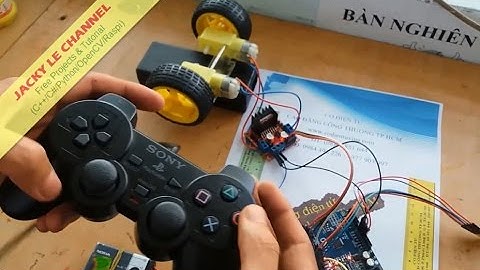 PS2 Controller control DC motor Speed and Direction Arduino