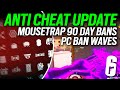 Anti Cheat Update - Console 90 Day Playlist Ban - PC Ban Waves - 6News - Rainbow Six Siege