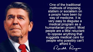 Ronald Reagan - $ocialism