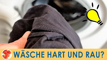 Wie bekommt man Wäsche richtig weich?