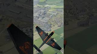 #WarThunder - Ju 87 R-2 Stuka bombs and strafes T-28 and M15! #sabaton #gaming