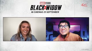 TGV Cinemas x Marvel Studios' Black Widow - Florence Pugh Talks About Yelena