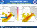 Atmospheric River potential significant rainfall - NWS San Diego briefing