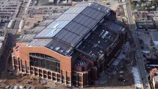 Lucas Oil Stadium Construction