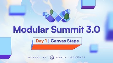Modular Summit day 1 (Canvas stage)