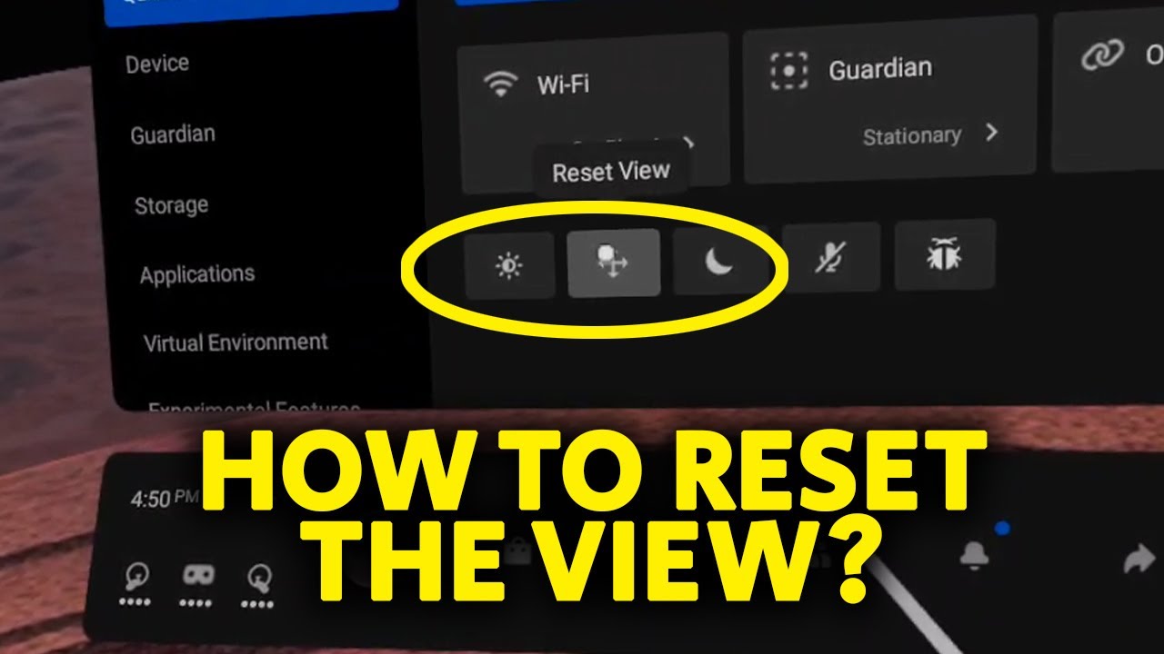 Guide: How to Reset Oculus Quest 22 View so it Face the Direction You Are  Looking At?