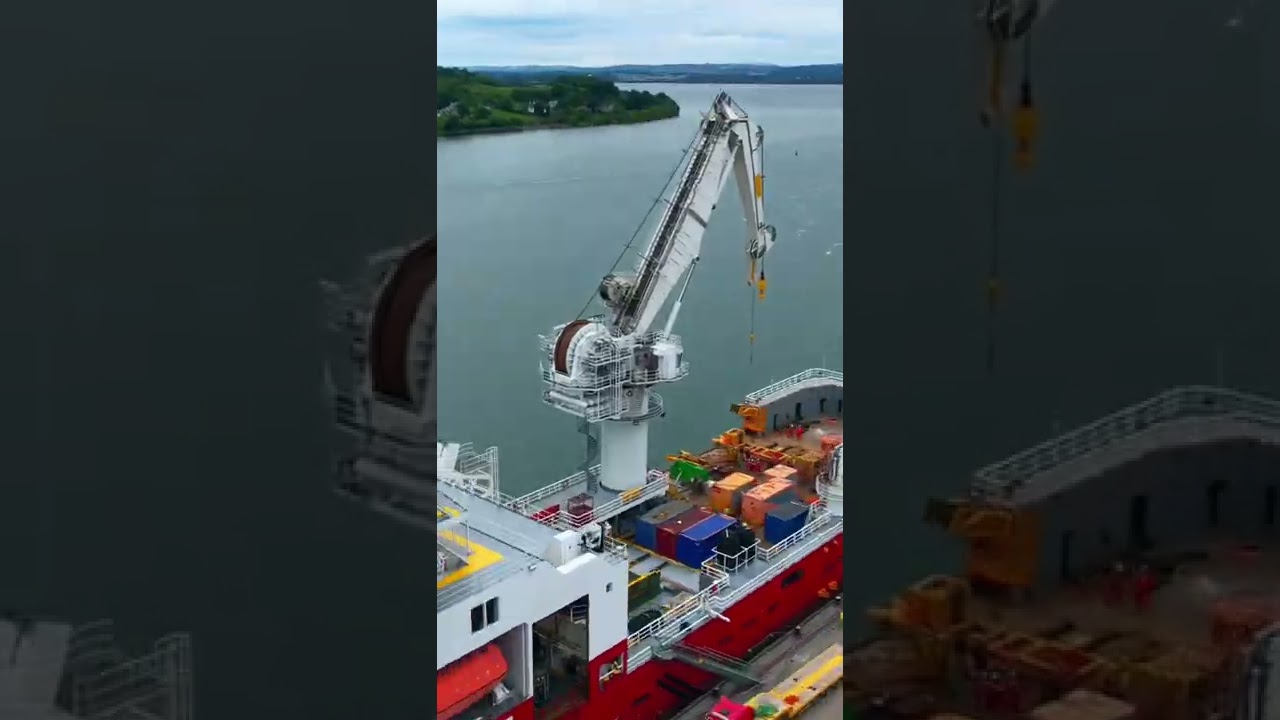 🚨🚨Offshore crane🚨🚨