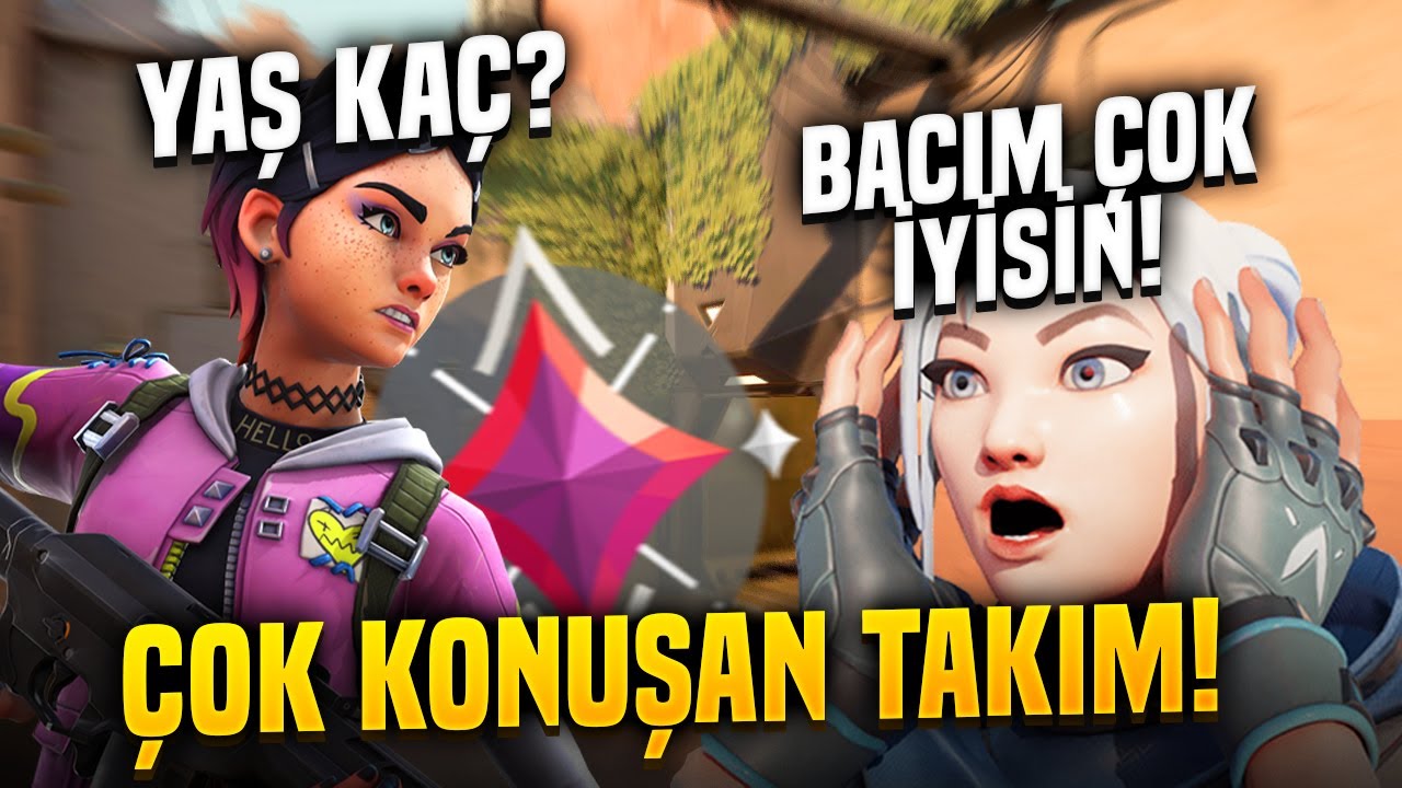 *AŞIRI* KONUŞAN TAKIM! | VALORANT DERECELİ