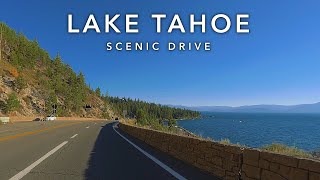 Lake Tahoe Loop Scenic Drive | Sierra Nevada California | 4K