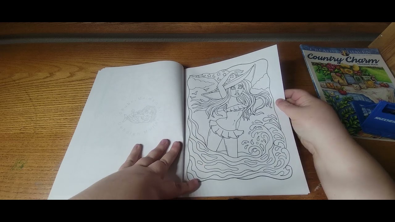 Flip through Hot Witch Summer by Deborah Muller.