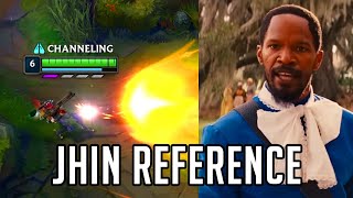 Django Unchained reference in LoL